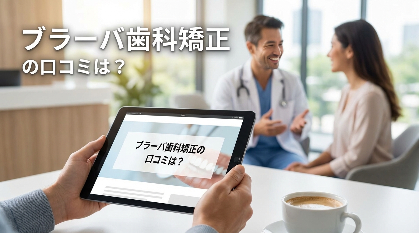ブラーバ歯科矯正の口コミは？