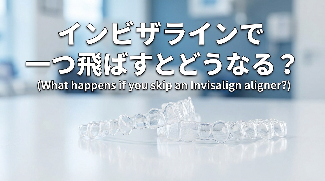 インビザラインで一つ飛ばすとどうなる？