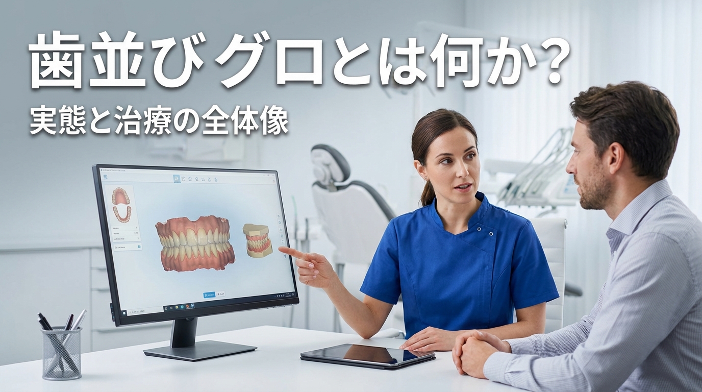 歯並び グロとは何か?実態と治療の全体像