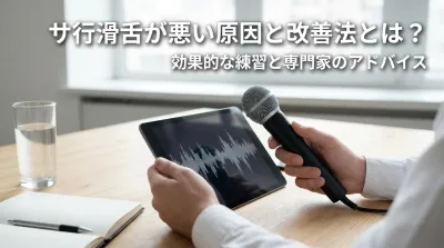 サ行滑舌が悪い原因と改善法とは？
