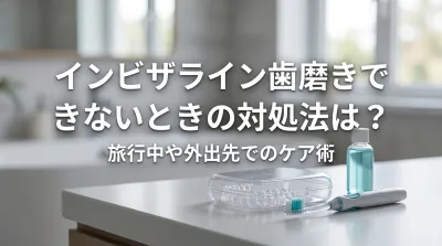 インビザライン歯磨きできないときの対処法は？