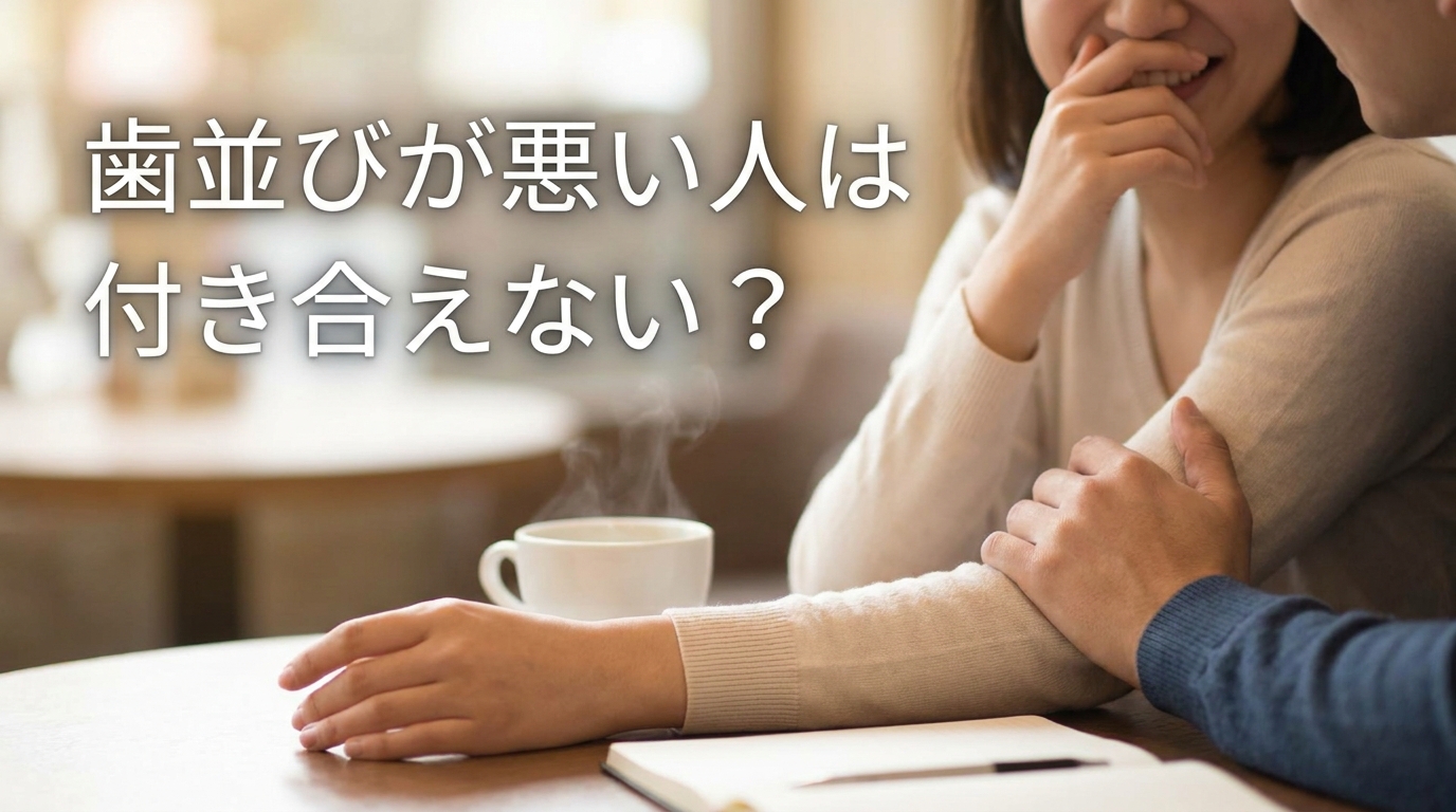 歯並びが悪い人は付き合えない？