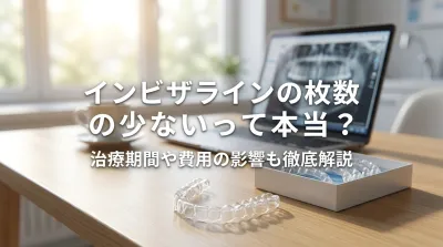 インビザラインの枚数少ないって本当？