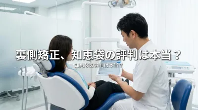 裏側矯正、知恵袋の評判は本当？