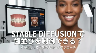 Stable Diffusionで歯並びを制御できる？