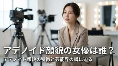 アデノイド顔貌の女優は誰？