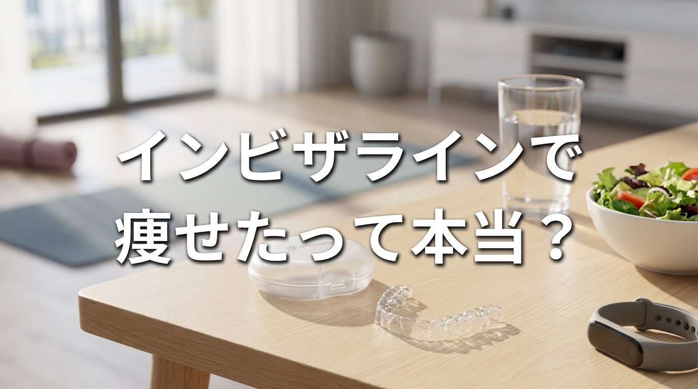 インビザラインで痩せたって本当？