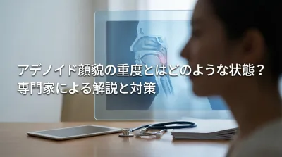 アデノイド顔貌の重度とはどのような状態？