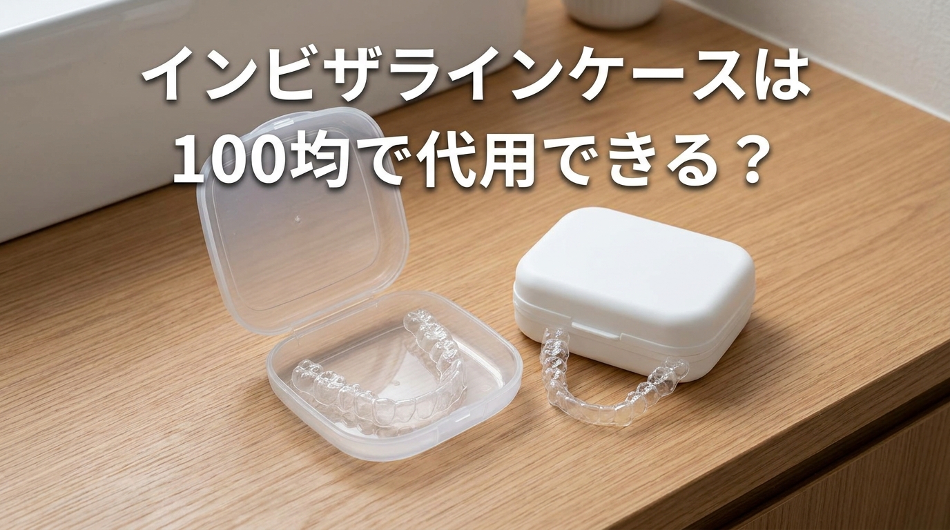 インビザラインケースは100均で代用できる？