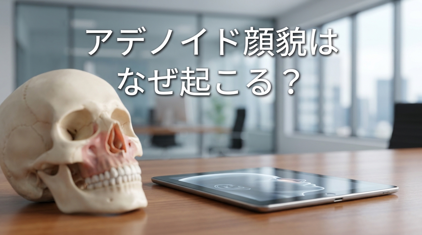 アデノイド顔貌はなぜ起こる？