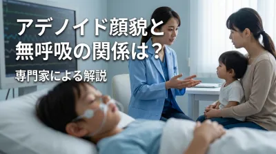 アデノイド顔貌と無呼吸の関係は?