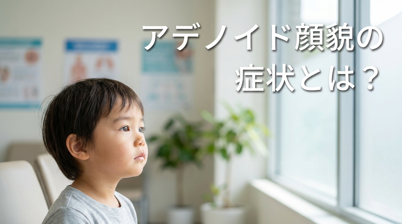 アデノイド顔貌の症状とは？