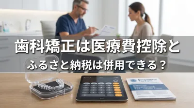 歯科矯正は医療費控除とふるさと納税は併用できる？