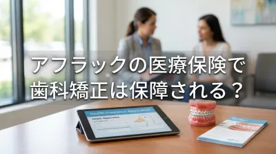 アフラックの医療保険で歯科矯正は保障される？