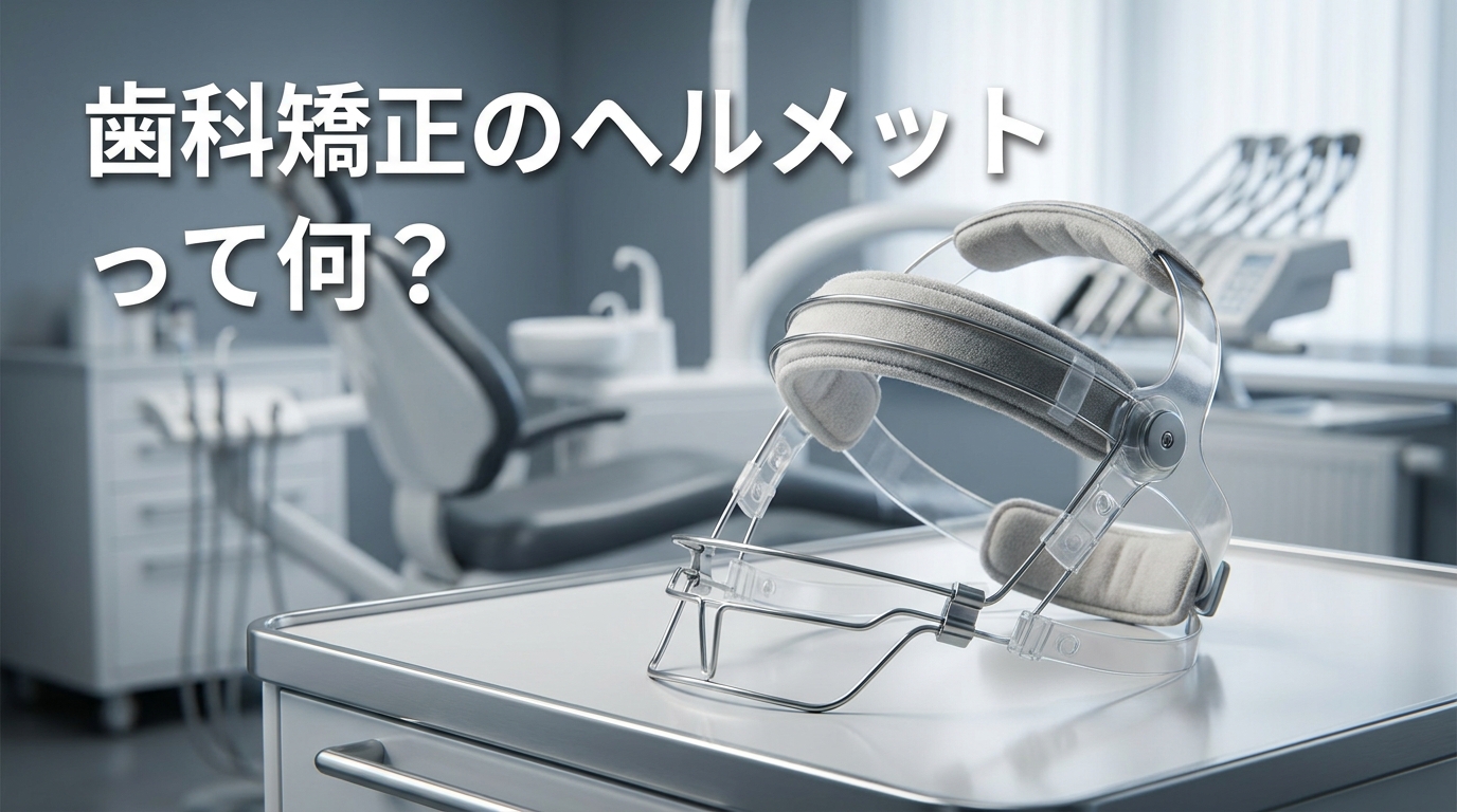 歯科矯正のヘルメットって何？