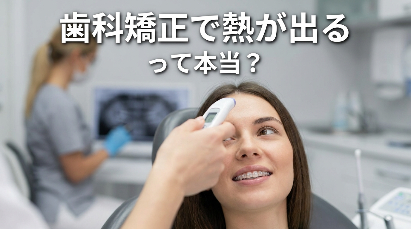 歯科矯正で熱が出るって本当？