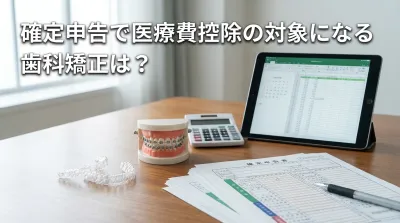 確定申告で医療費控除の対象になる歯科矯正は？