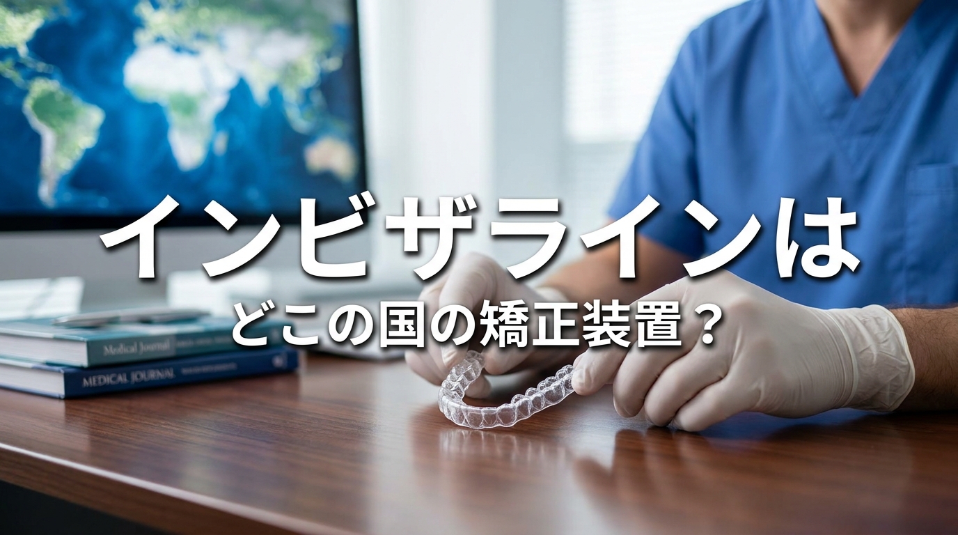 インビザラインはどこの国の矯正装置？