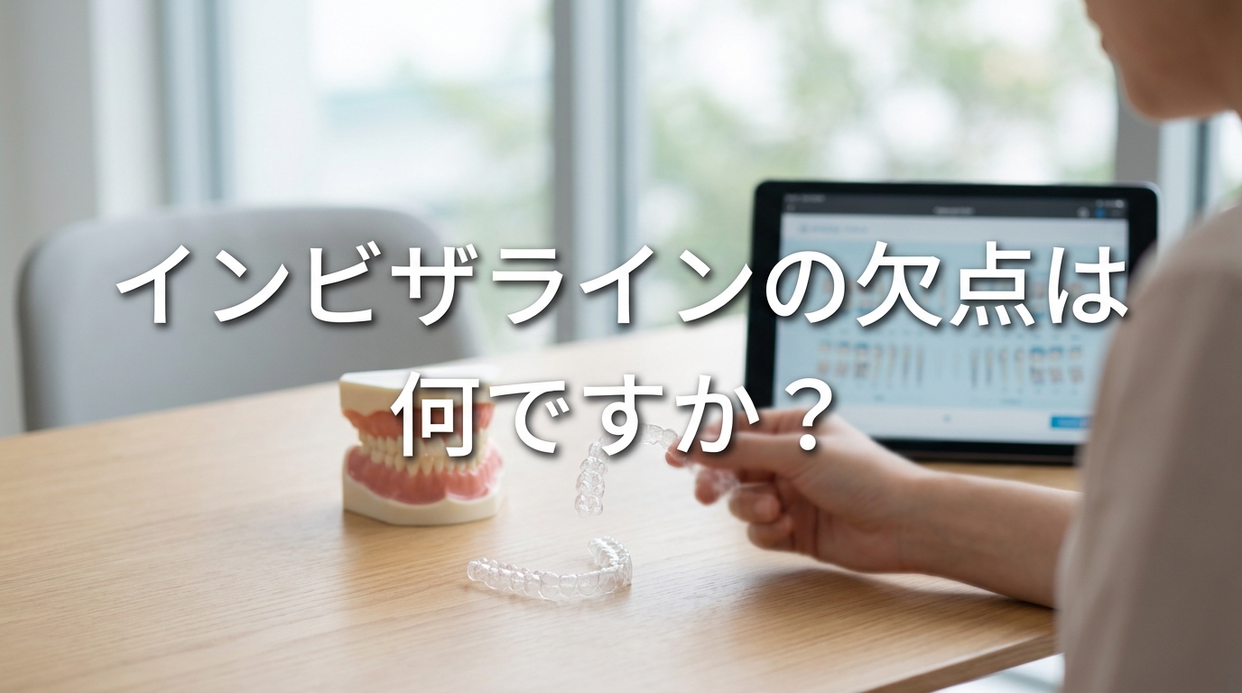 インビザラインの欠点は何ですか？