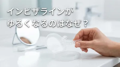 インビザラインがゆるくなるのはなぜ？