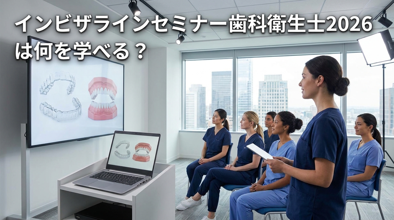 インビザラインセミナー歯科衛生士2026は何を学べる？
