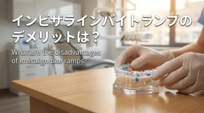 インビザラインバイトランプのデメリットは？