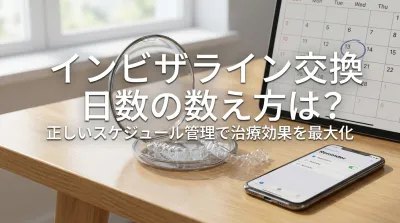 インビザライン交換日数の数え方は？