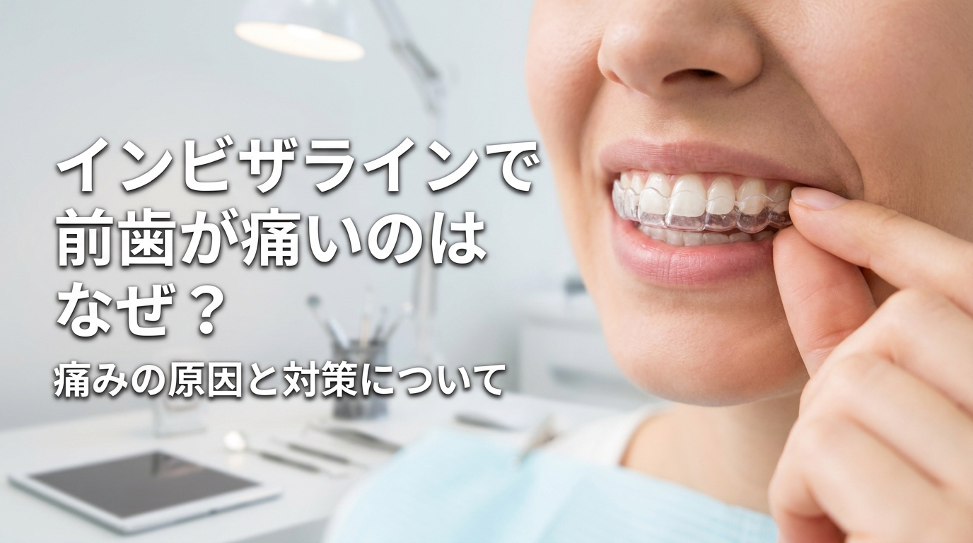 インビザラインで前歯が痛いのはなぜ？