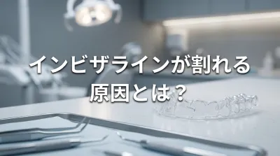 インビザラインが割れる原因とは？