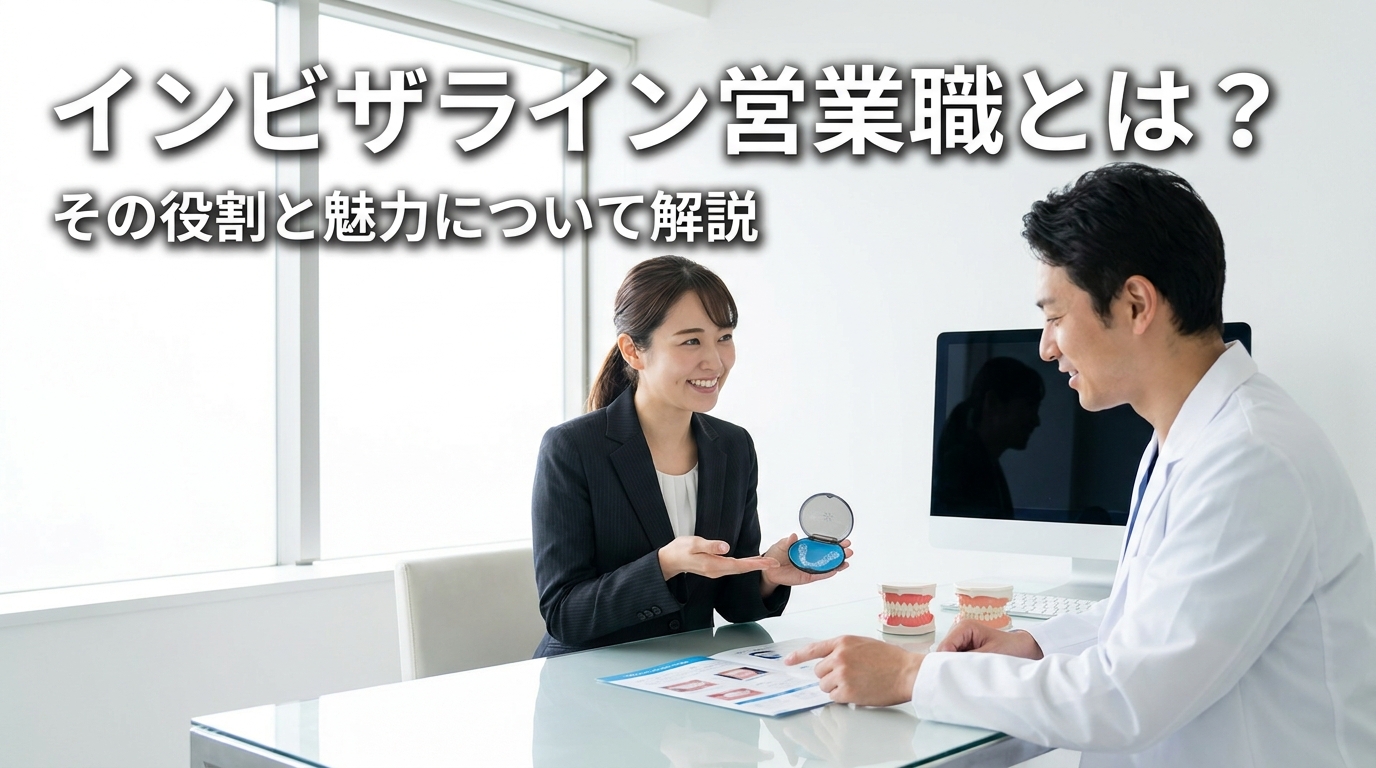 インビザライン営業職とは？
