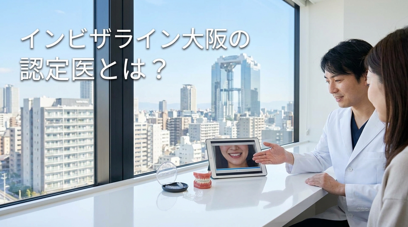 インビザライン大阪の認定医とは？