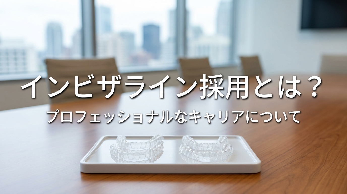 インビザライン採用とは？