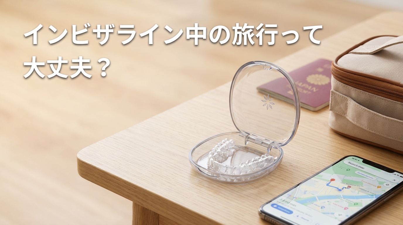 インビザライン中の旅行って大丈夫？