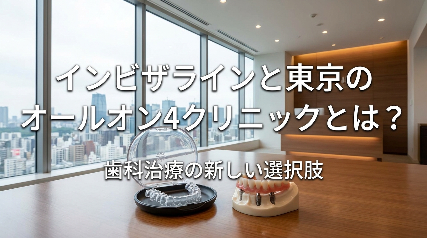 インビザラインと東京のオールオン4クリニックとは？