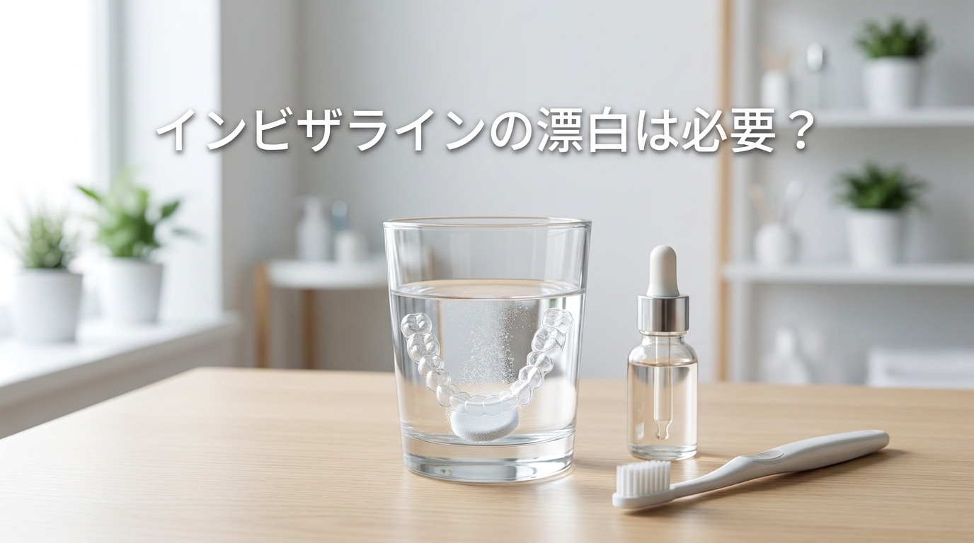 インビザラインの漂白は必要？