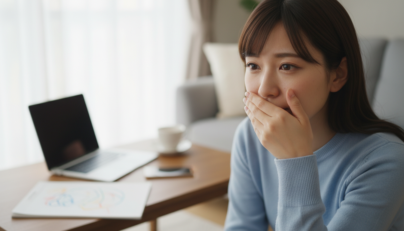 歯並びコンプレックスで笑えない状態の具体例