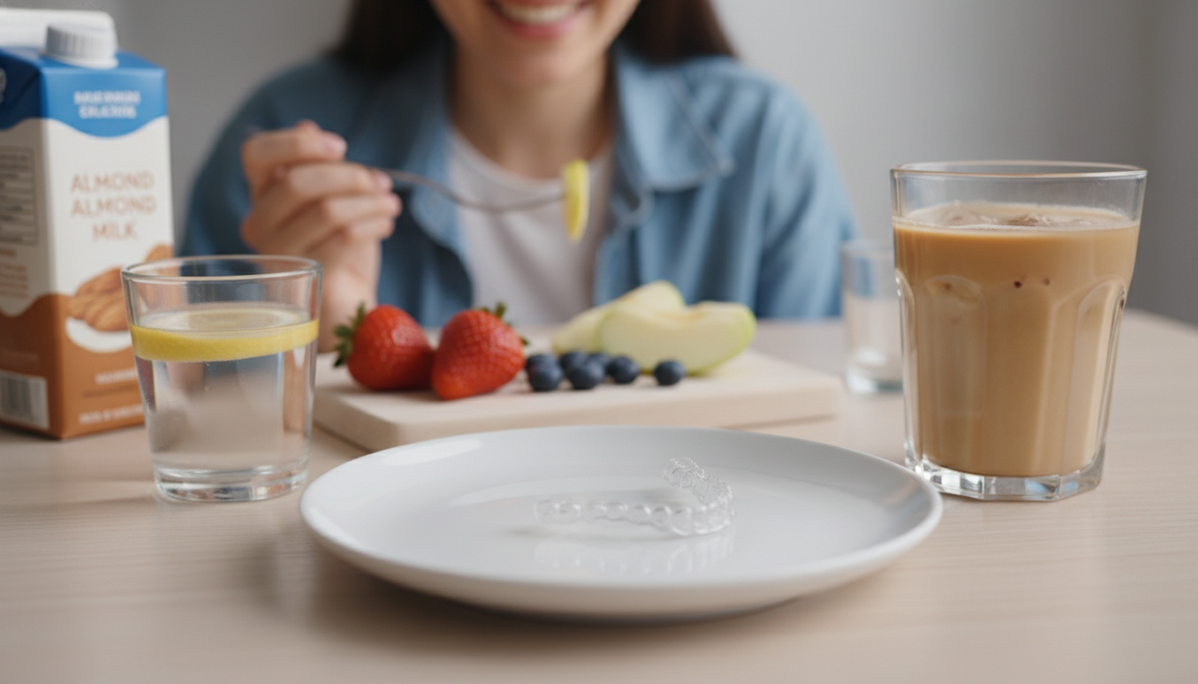 つけたまま摂取できる飲み物と摂取できない飲み物