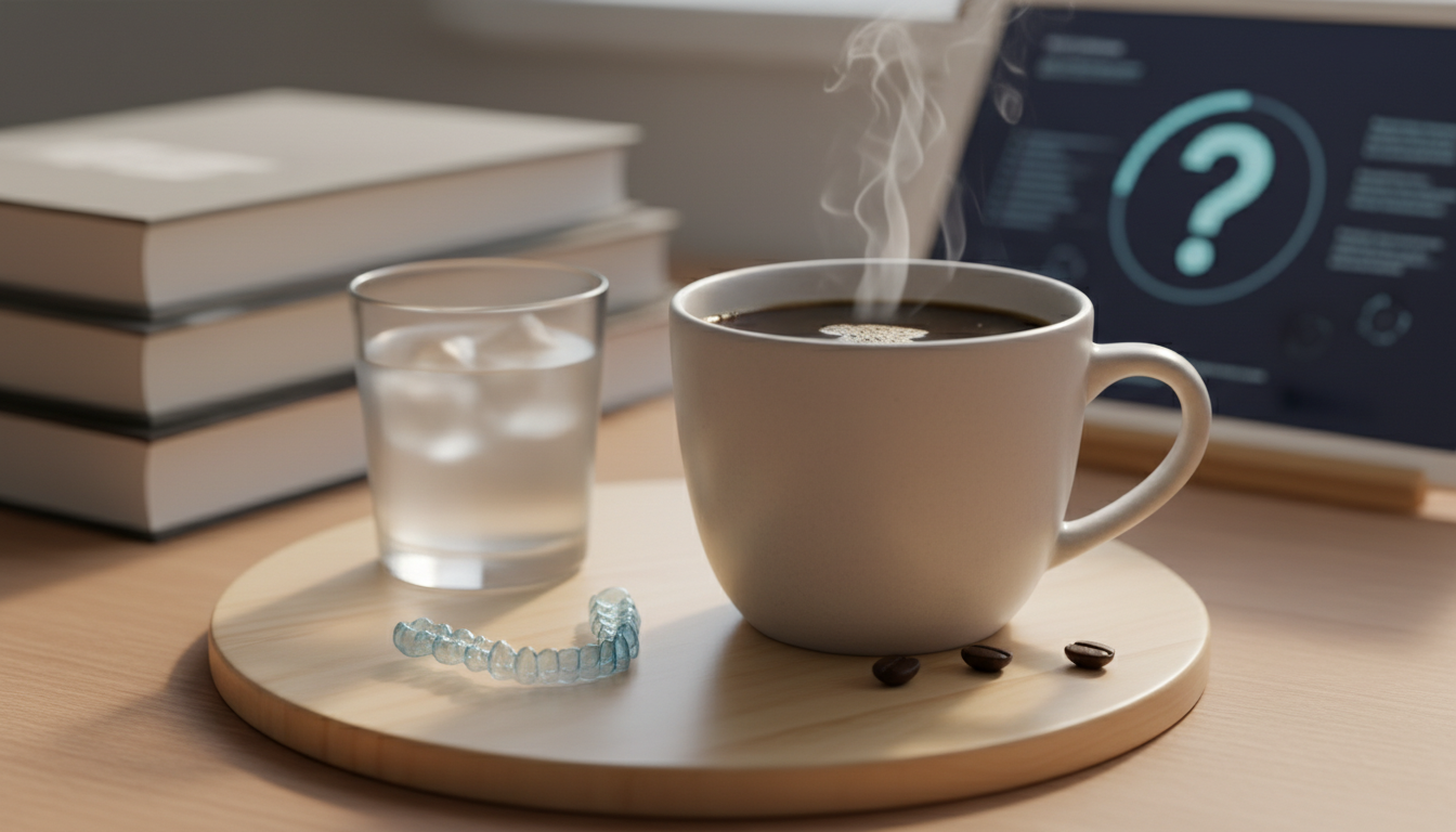 インビザライン治療中のコーヒー摂取における具体的な対策と工夫