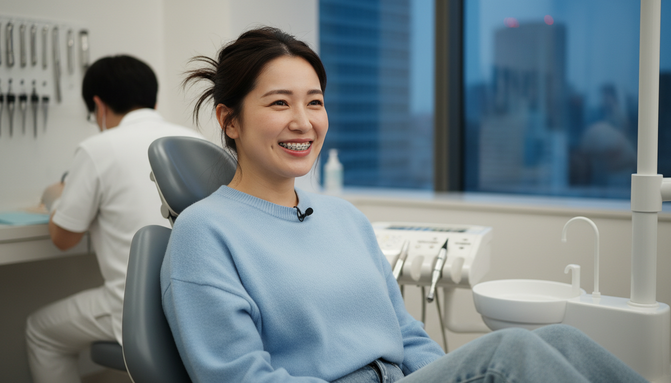 芸能界では歯列矯正を受ける女性タレントが増加している