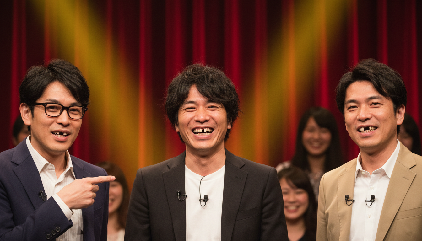 なぜ男性芸人に歯並びが悪い人が多いのか