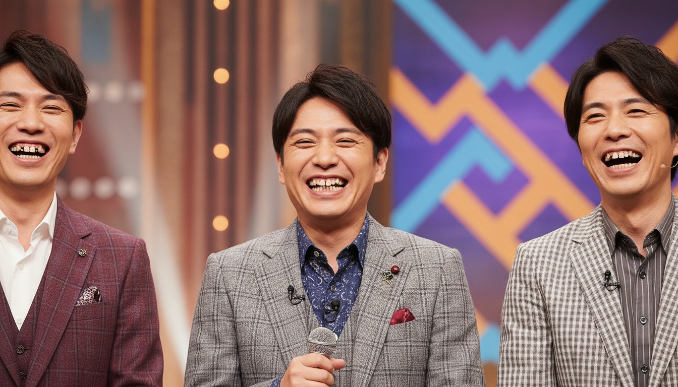 歯並びが悪い男性芸人の具体例