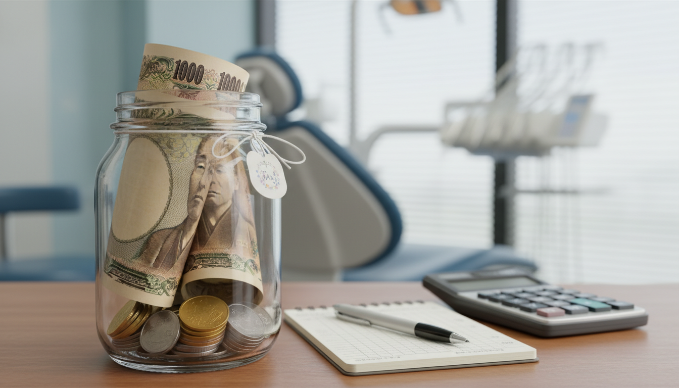 歯科矯正には60万~100万円以上の貯蓄が推奨される