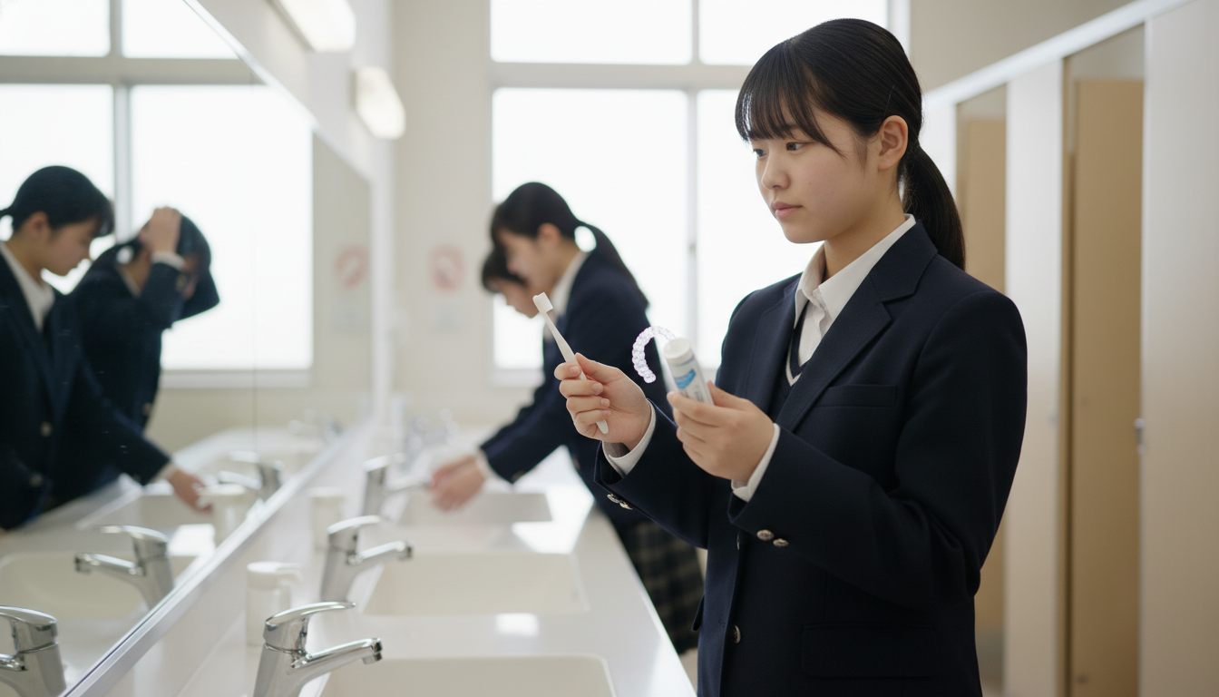 インビザライン使用時の理想的な歯磨き頻度と現実