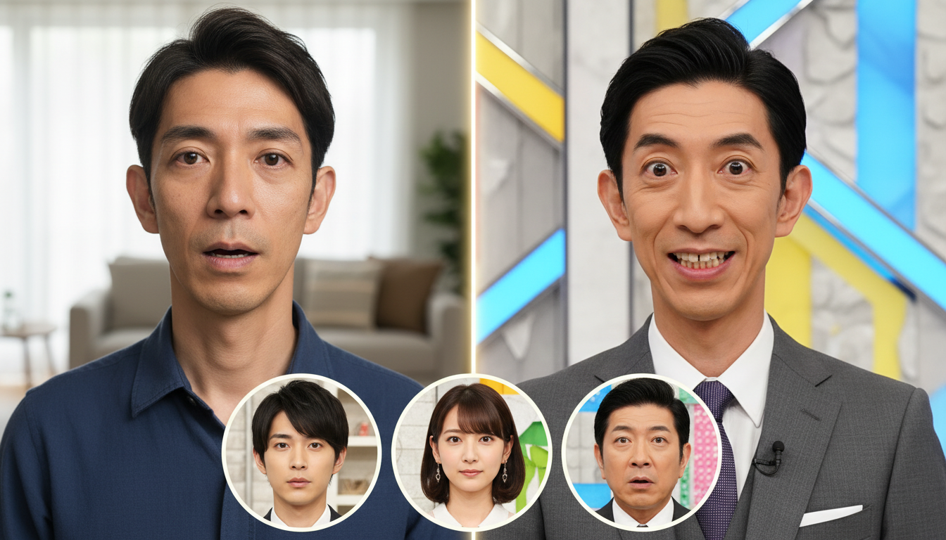 屋敷裕政さんと他の芸能人の具体例