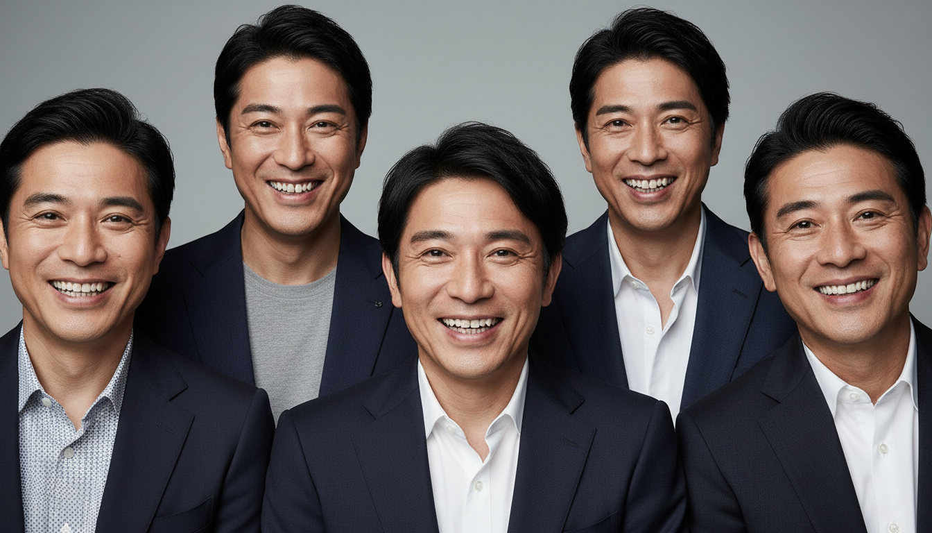 40代以降で矯正を始める芸能人の増加