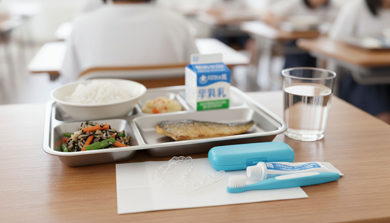 給食時の具体的な対応手順