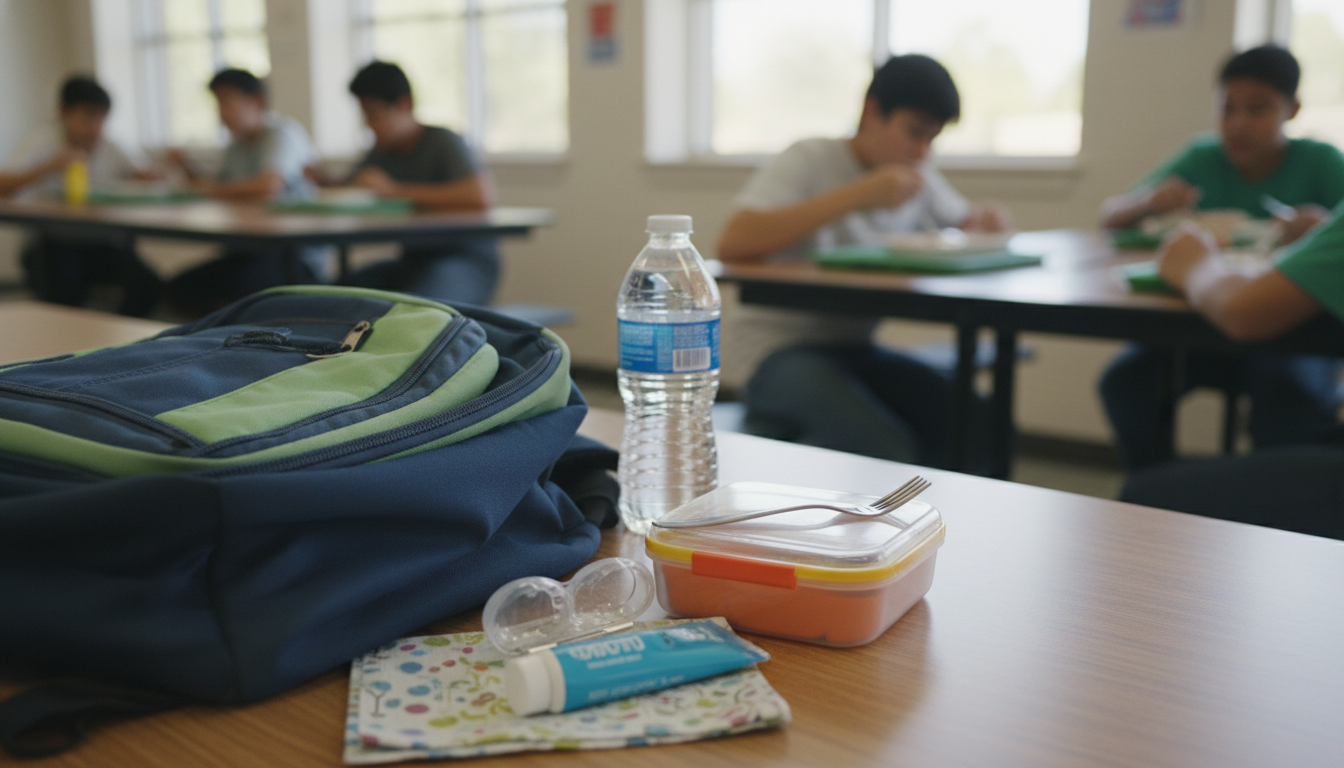 学校に持参すべき持ち物リスト
