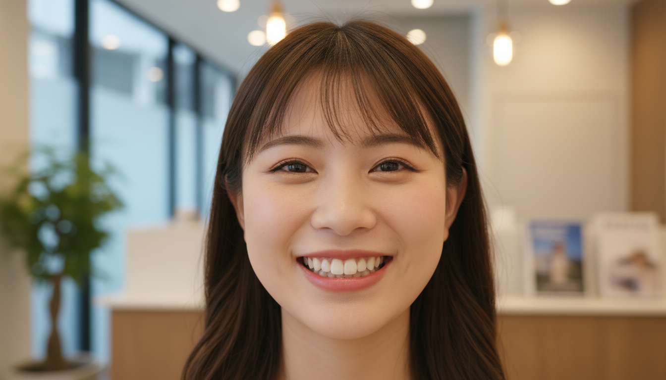 内向きの歯並びを実現する施術方法