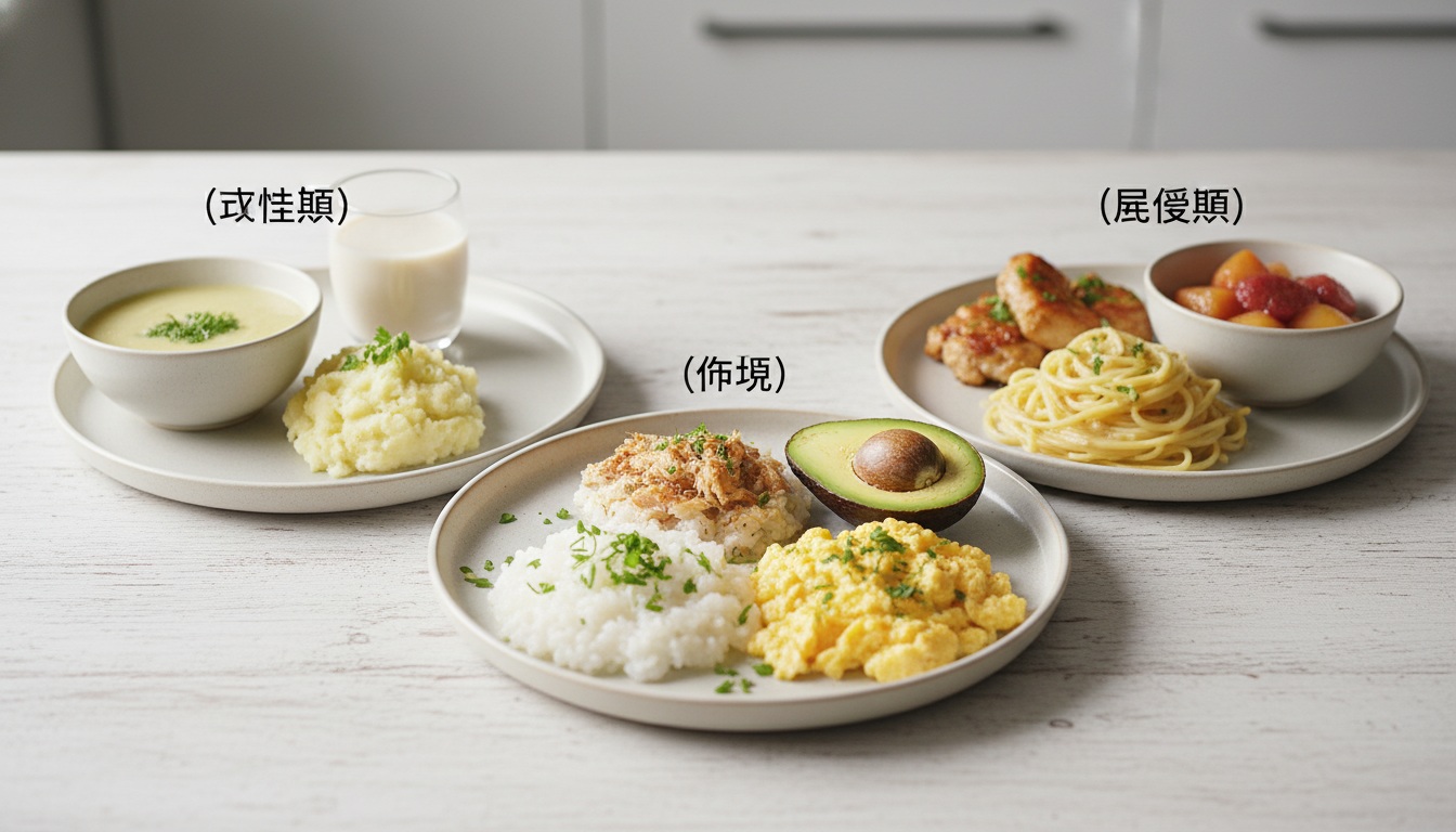 痛みの段階別・具体的なレシピ集