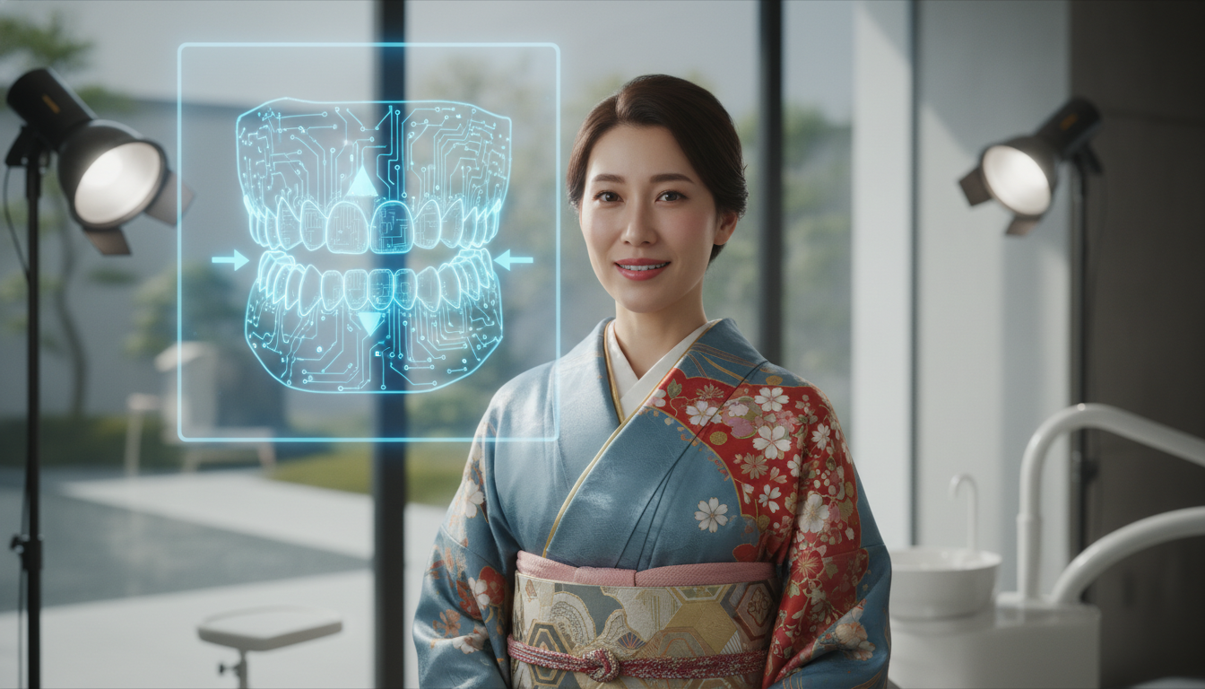 インビザライン着物CMが伝える技術的メリット